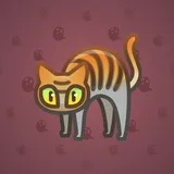 Scared Cat #13397