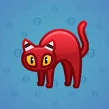 Scared Cat #13415