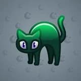 Scared Cat #1344 Scared Cat #1344