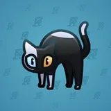 Scared Cat #13455 Scared Cat #13455