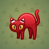 Scared Cat #13556 Scared Cat #13556