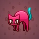 Scared Cat #13560 Scared Cat #13560