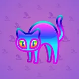 Scared Cat #13621