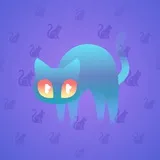 Scared Cat #13650 Scared Cat #13650