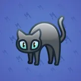 Scared Cat #13685 Scared Cat #13685