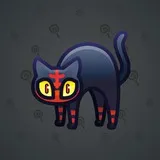 Scared Cat #13715 Scared Cat #13715