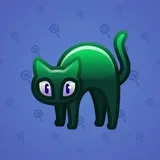 Scared Cat #13785 Scared Cat #13785
