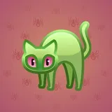 Scared Cat #13906 Scared Cat #13906