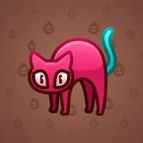 Scared Cat #13907 Scared Cat #13907