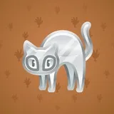 Scared Cat #13910 Scared Cat #13910