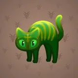 Scared Cat #13967 Scared Cat #13967