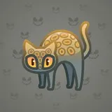 Scared Cat #13986 Scared Cat #13986