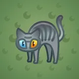 Scared Cat #14009 Scared Cat #14009