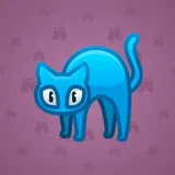 Scared Cat #14019 Scared Cat #14019