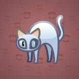 Scared Cat #14122 Scared Cat #14122