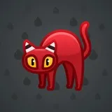 Scared Cat #14137 Scared Cat #14137