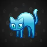 Scared Cat #14153 Scared Cat #14153