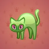 Scared Cat #14173 Scared Cat #14173