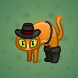 Scared Cat #14195 Scared Cat #14195