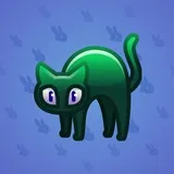 Scared Cat #14204 Scared Cat #14204