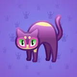 Scared Cat #1421 Scared Cat #1421
