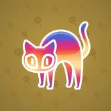 Scared Cat #1423 Scared Cat #1423