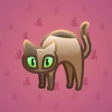 Scared Cat #1425 Scared Cat #1425