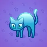 Scared Cat #14250 Scared Cat #14250
