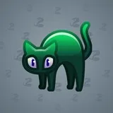 Scared Cat #14324 Scared Cat #14324