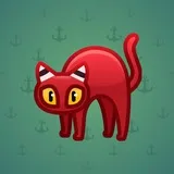 Scared Cat #14347 Scared Cat #14347