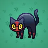 Scared Cat #14348 Scared Cat #14348
