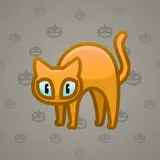 Scared Cat #14355 Scared Cat #14355