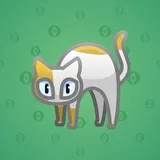 Scared Cat #14393 Scared Cat #14393