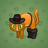 Scared Cat #14408 Scared Cat #14408