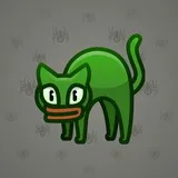 Scared Cat #14488 Scared Cat #14488