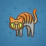 Scared Cat #14490