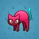 Scared Cat #14503 Scared Cat #14503