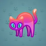 Scared Cat #14545 Scared Cat #14545