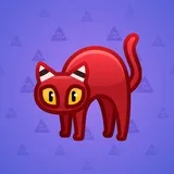 Scared Cat #14559 Scared Cat #14559