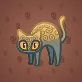 Scared Cat #14564 Scared Cat #14564