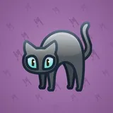 Scared Cat #14565