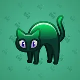 Scared Cat #14597