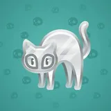 Scared Cat #14604 Scared Cat #14604