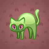 Scared Cat #1461 Scared Cat #1461