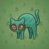Scared Cat #14707 Scared Cat #14707