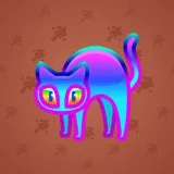 Scared Cat #14717 Scared Cat #14717