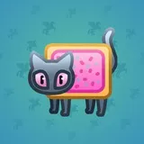 Scared Cat #14745