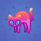 Scared Cat #14746 Scared Cat #14746