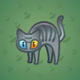 Scared Cat #14765 Scared Cat #14765