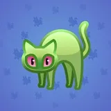 Scared Cat #14779 Scared Cat #14779